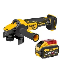 Akumulatorowa szlifierka kątowa DeWALT DCG409N + akumulator DCB547, 125 mm 9000 obr./min. hamulec