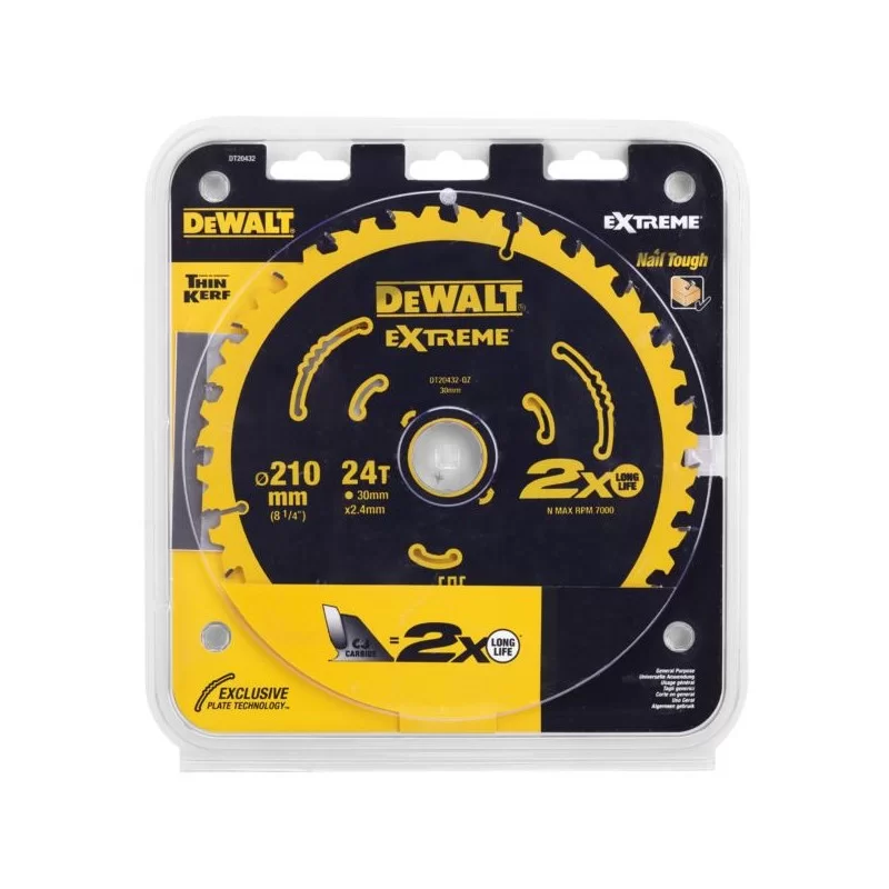 Tarcza 210x30mm drewno z gwoździami DeWALT DT20432