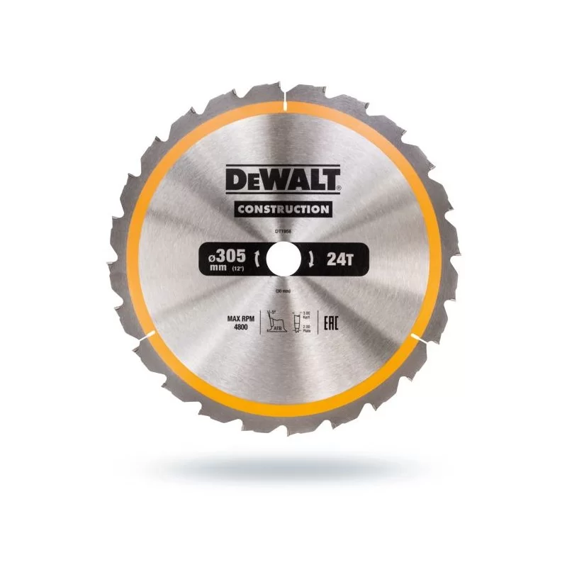 Piła tarczowa DEWALT DT1958 305x24zx30 z widią
