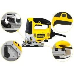 Wyrzynarka Stanley FME340K 710W 3200 obr./min. + zestaw 10 brzeszczotów S10790