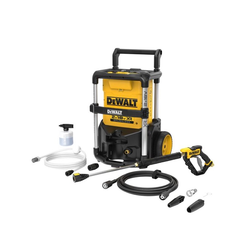 Myjka ciśnieniowa DeWALT DCMPW1600X2-QW, 2x18V 273l/h