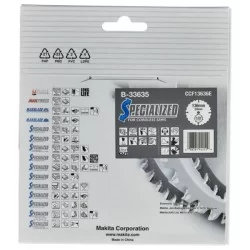 Tarcza do drewna 136xx20mm 36 zębów Makita B-33635