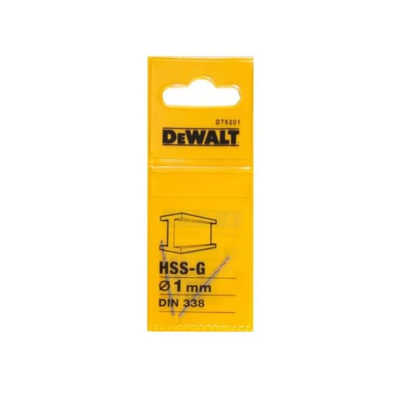 Wiertło do metalu DeWALT DT5201-QZ 1,0 mm 2szt. HSS-G
