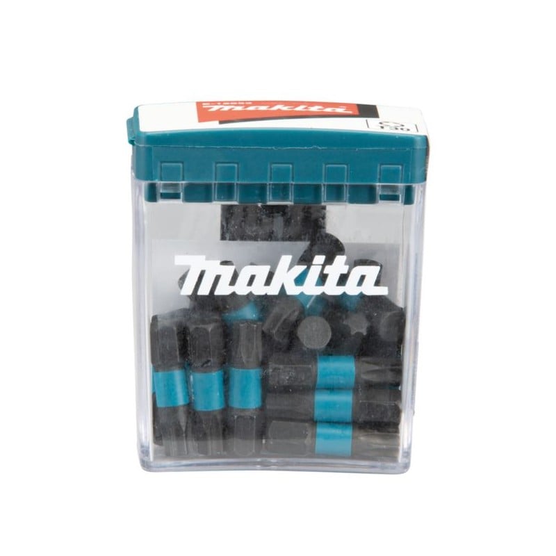 Zestaw 25 szt. końcówek udarowych TORX T30/25mm, Makita E-12653 Impact Black