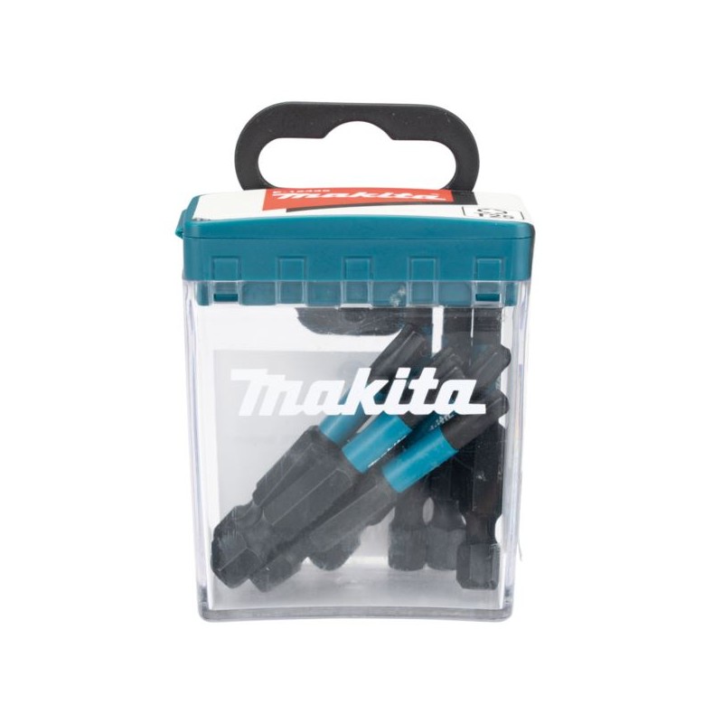 Zestaw 10 szt. końcówek udarowych TORX T25/50mm, Makita E-12435 Impact Black