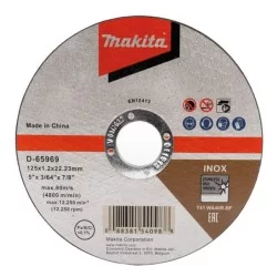 Tarcza do metalu 125x1mm INOX MAKITA DYSK D-65969