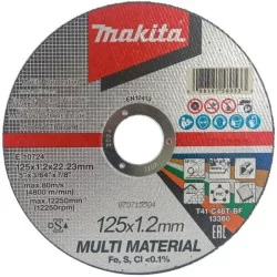 Tarcza do metalu 125x1,2...