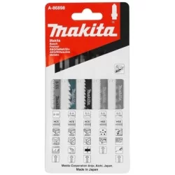 Wyrzynarka 450W 6-biegów Makita 4329KX1 + 5 ostrzy