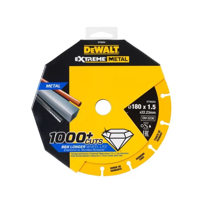 Tarcza diamentowa 180mm do metalu DeWALT DT40254