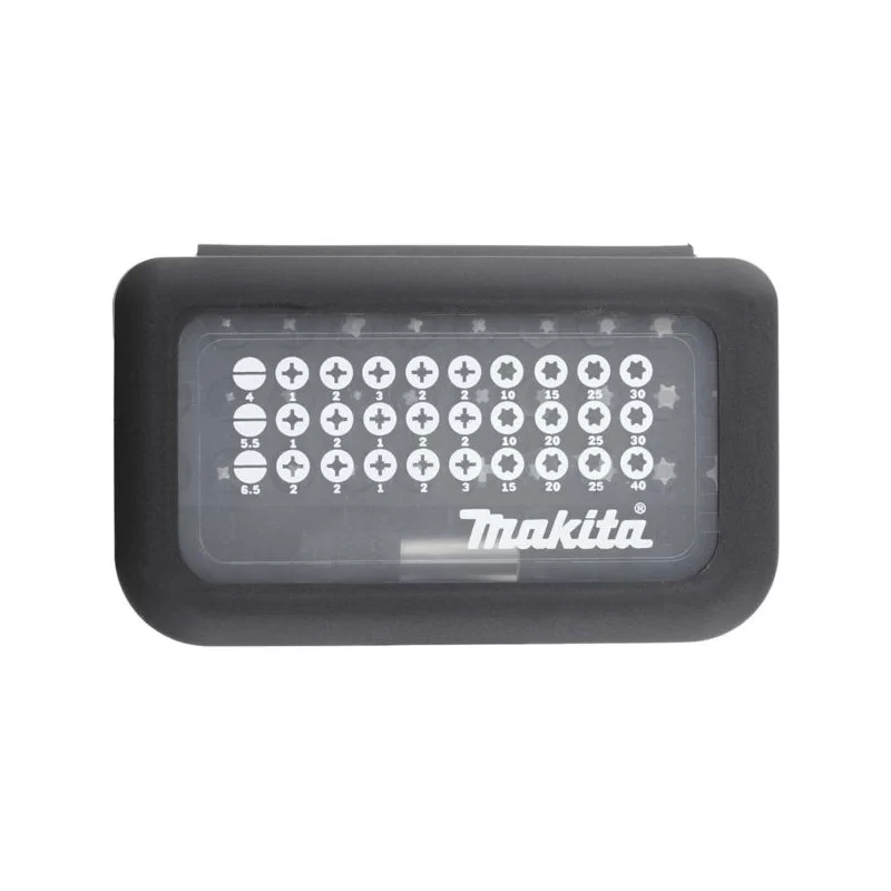 Zestaw bitów z uchwytem 31 części Makita D-30667