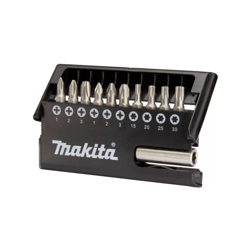 Zestaw bitów 11 części 1/4" Makita D-30651