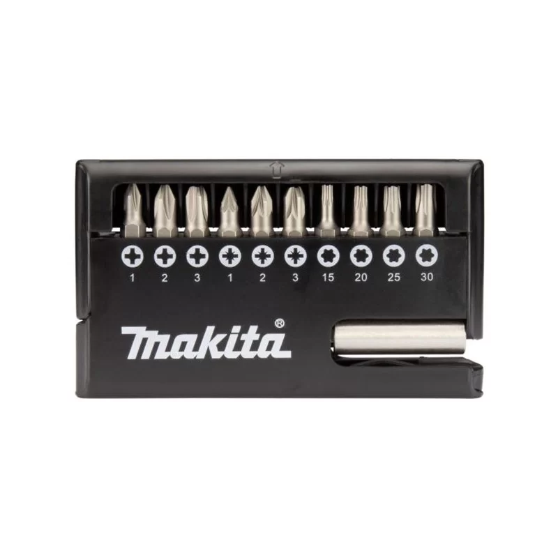 Zestaw bitów 11 części 1/4" Makita D-30651