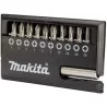 Zestaw bitów 11 części 1/4" Makita D-30651