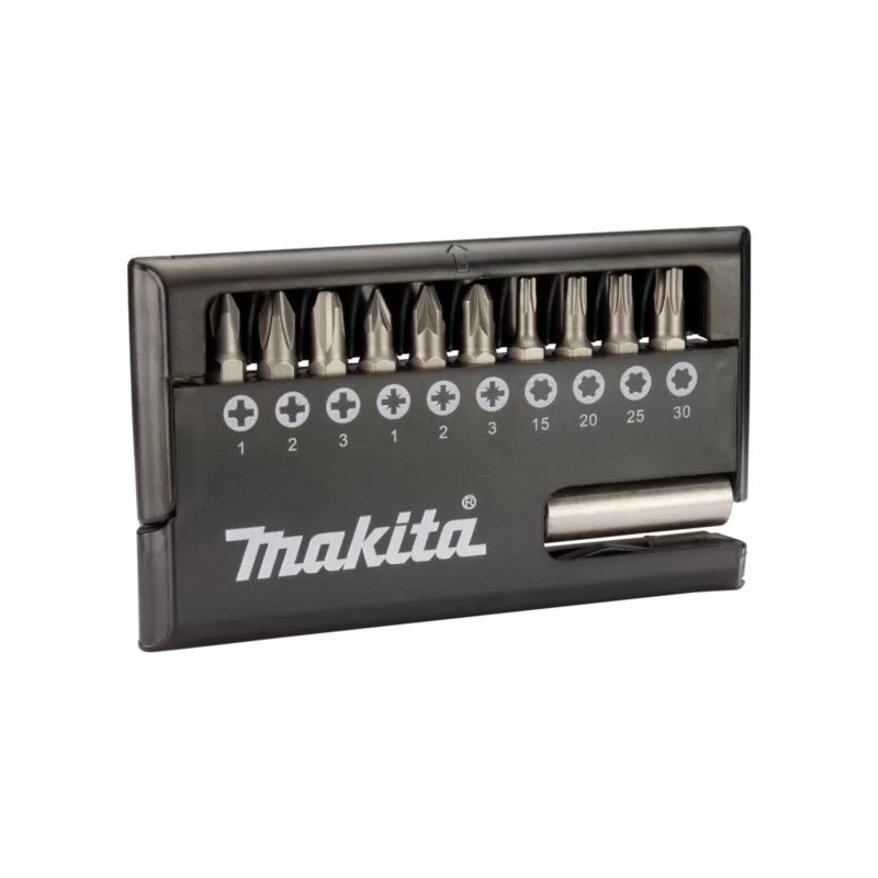 Zestaw bitów 11 części 1/4" Makita D-30651