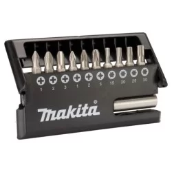 Zestaw bitów 11 części 1/4" Makita D-30651
