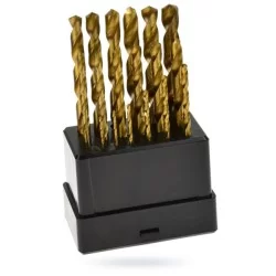 Wiertła tytanowe GEKO G38244 do metalu 1-10mm 19cz