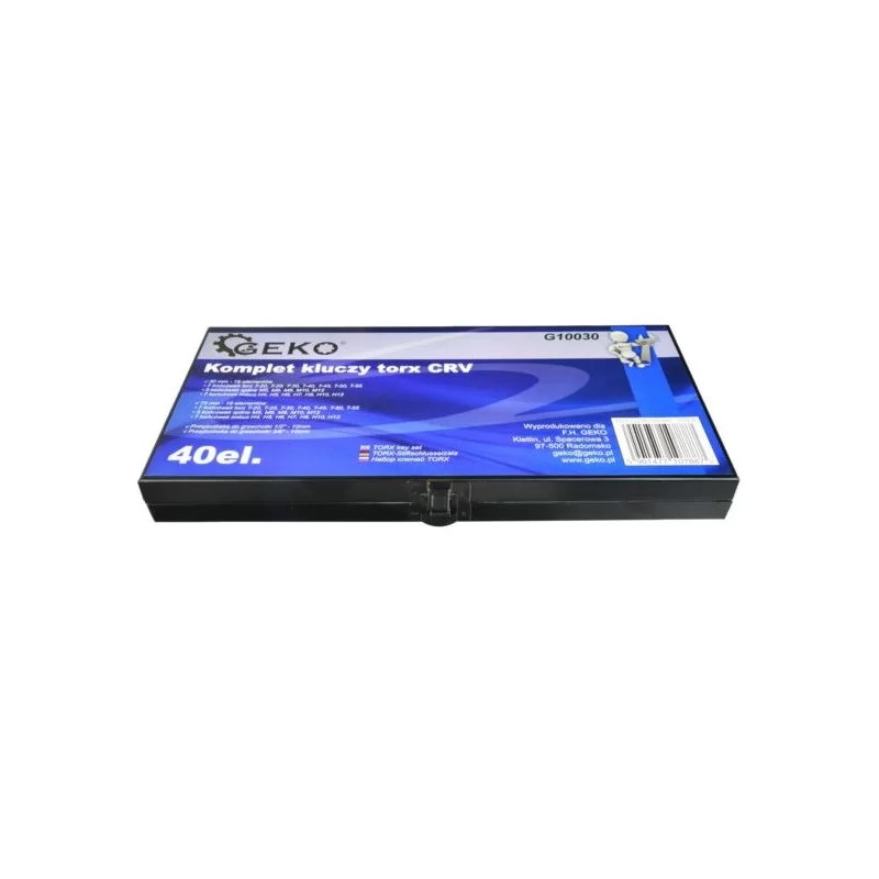 Klucze torx CRV 40szt GEKO
