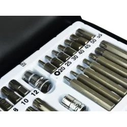 Klucze torx CRV 40szt GEKO