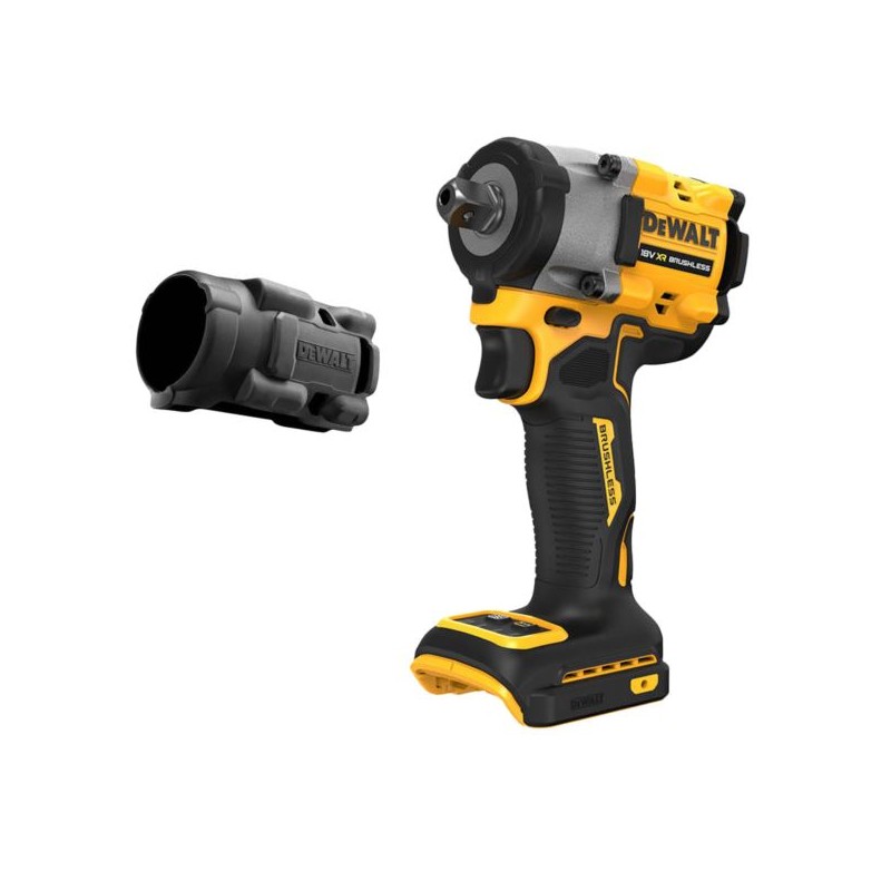 Klucz udarowy DeWALT DCF922N 18V XR 406Nm 1/2'' + gumowa osłona PB921