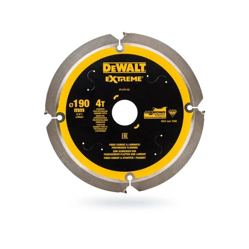 Piła tarczowa DeWalt DT1472 190x4zx30 widia EXTREM