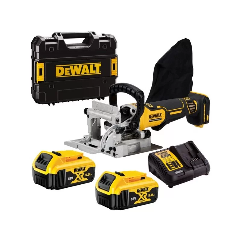 Frezarka lamelownica 18V 2x5Ah DeWALT DCW682P2