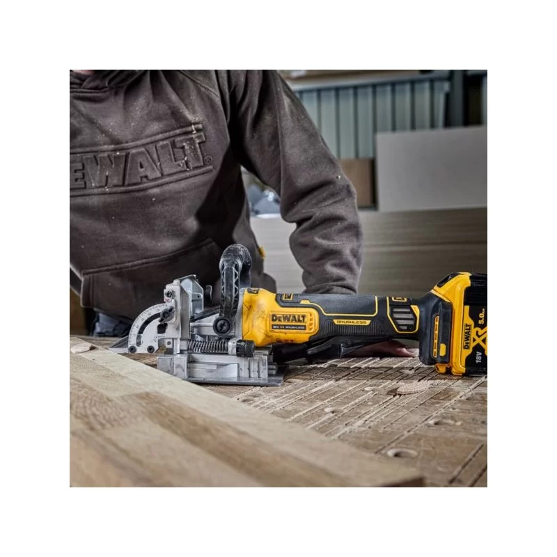 Frezarka lamelownica 18V 2x5Ah DeWALT DCW682P2