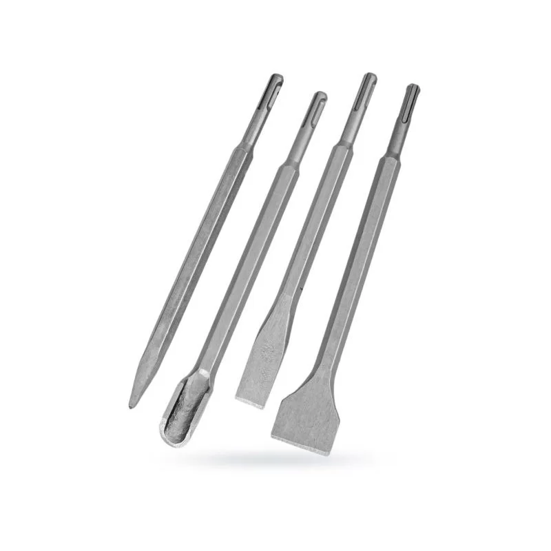 Dłuta SILVER S0548 zestaw 4szt SDS PLUS