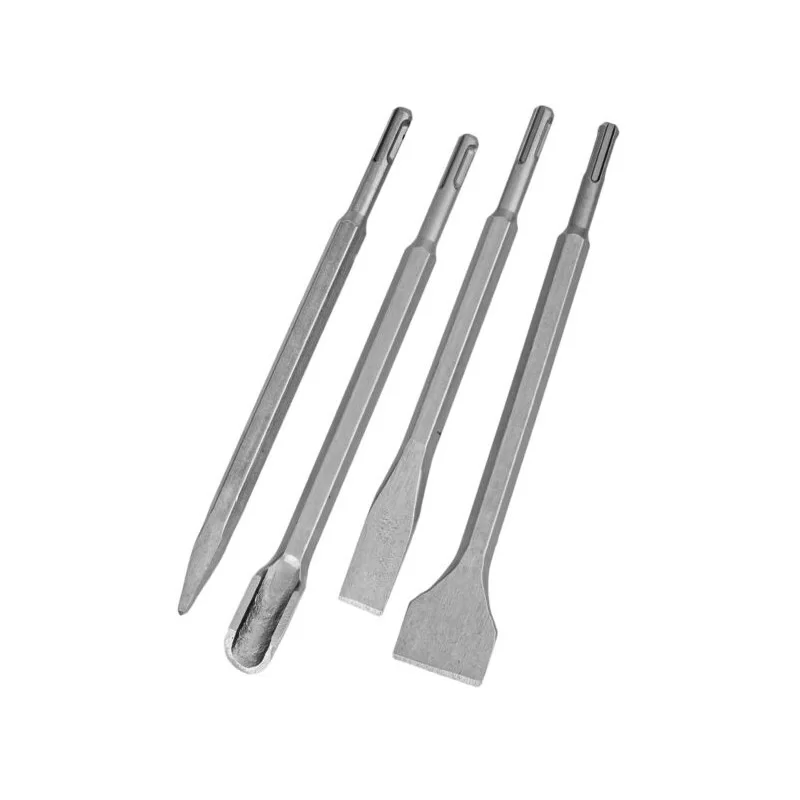 Dłuta SILVER S0548 zestaw 4szt SDS PLUS