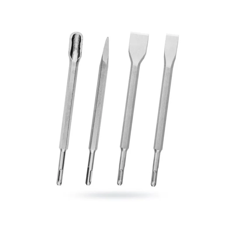 Dłuta SILVER S0548 zestaw 4szt SDS PLUS