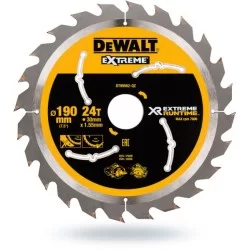 Piła tarczowa DEWALT DT99562 190x24zx30 widia XR