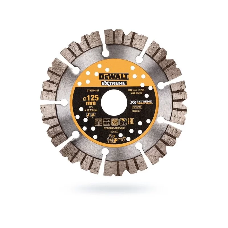 Tarcza diamentowa segment 125 Extreme DEWALT