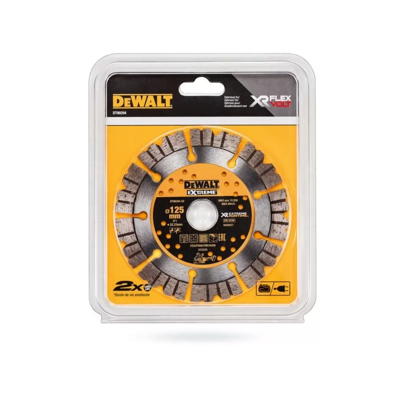 Tarcza diamentowa segment 125 Extreme DEWALT