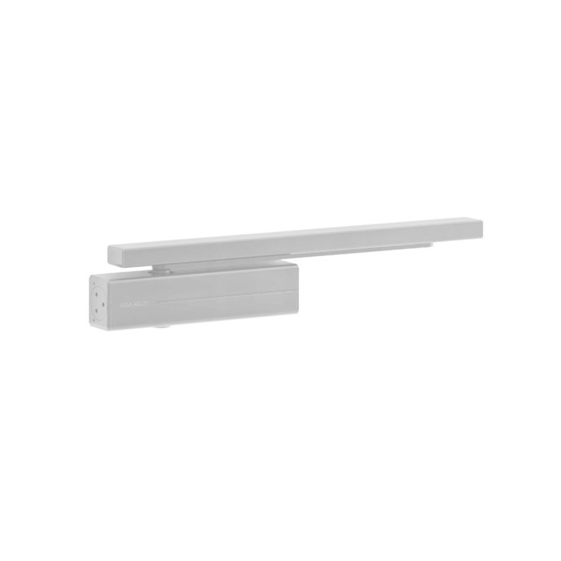 Samozamykacz do drzwi 60kg 95cm Assa Abloy DC300-D9016z szyną DCG193-9016, biały