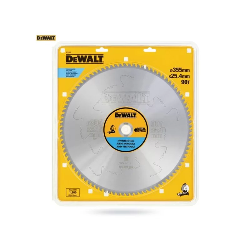 Tarcza 355x90T 25,4mm DEWALT DT1922 do metalu INOX