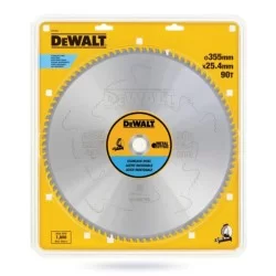 Tarcza 355x90T 25,4mm DEWALT DT1922 do metalu INOX
