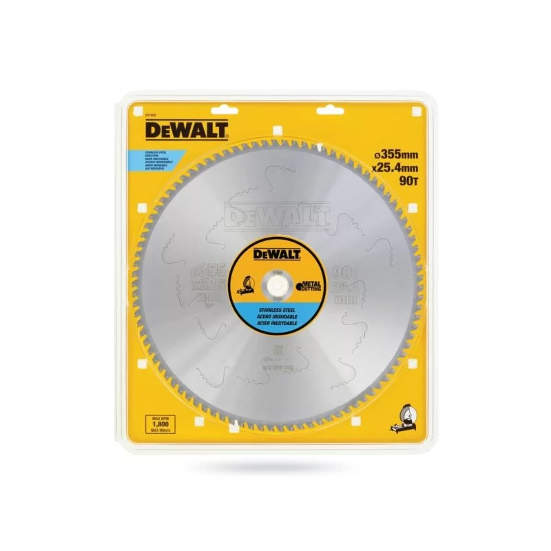 Tarcza 355x90T 25,4mm DEWALT DT1922 do metalu INOX