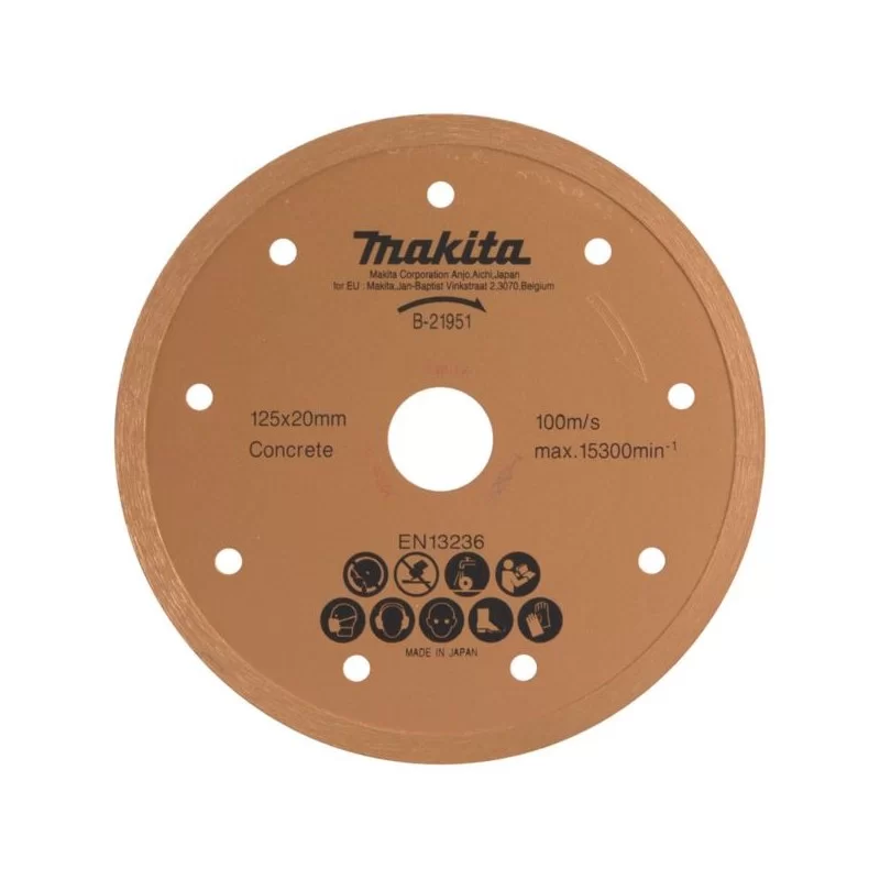 Tarcza diamentowa pełna 125x20mm Makita B-21951