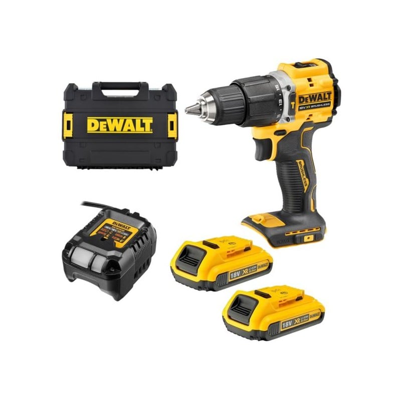 Wkrętarka udarowa DeWALT DCD100YD2T-QW XR 18V 68Nm 2x2Ah TSTAK