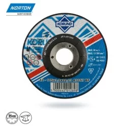 Tarcza do metalu 115x3,0 NORTON KORUND wypukła