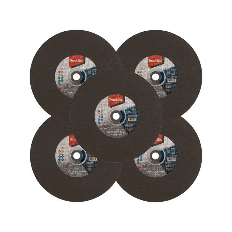 5 tarcz do metalu 355x4,3x25,4mm Makita E-12790-5