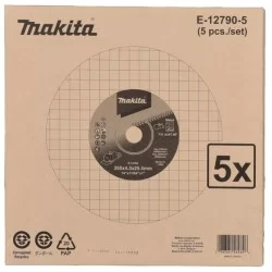5 tarcz do metalu 355x4,3x25,4mm Makita E-12790-5