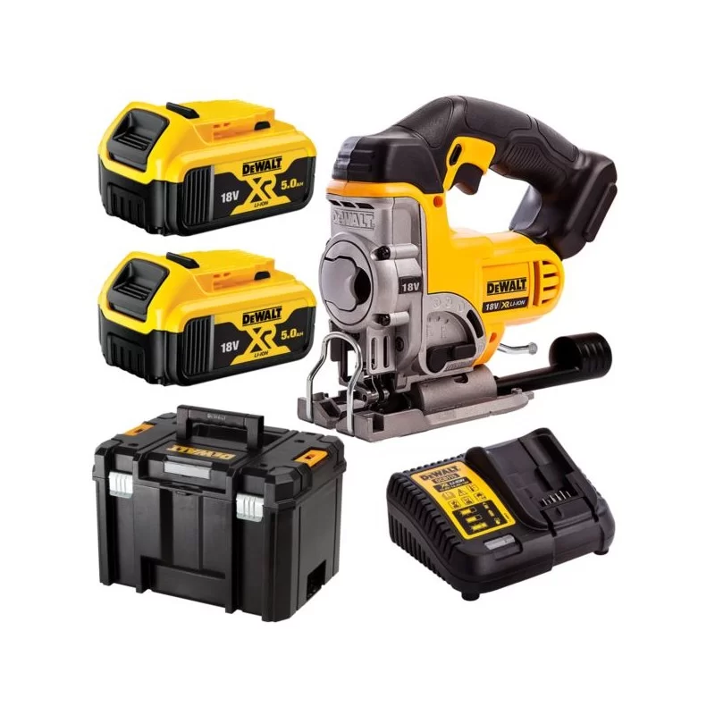 Wyrzynarka 18V 135mm typ T 2x5Ah TSTAK DeWALT