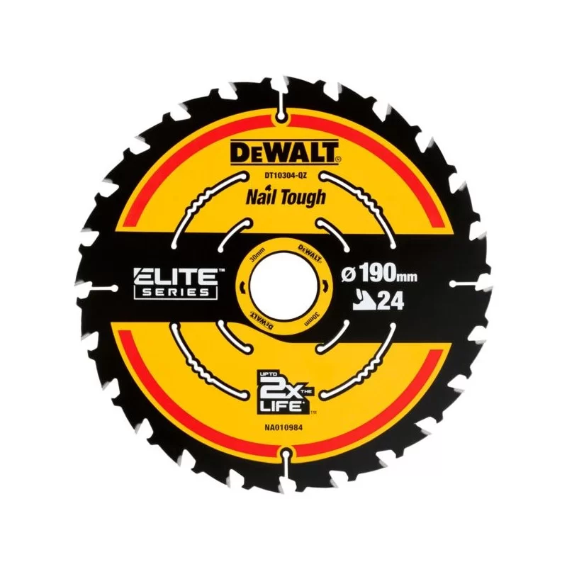 Piła tarczowa 190x30mm drewna ELITE DeWALT DT10304