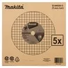 Tarcze do metalu Makita B-64696-5 355x2,5x25,4 mm 5 sztuk