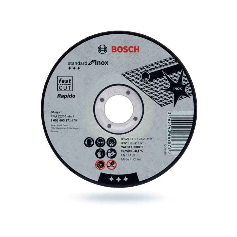 Tarcza do metalu 115x1,0 INOX BOSCH (25)