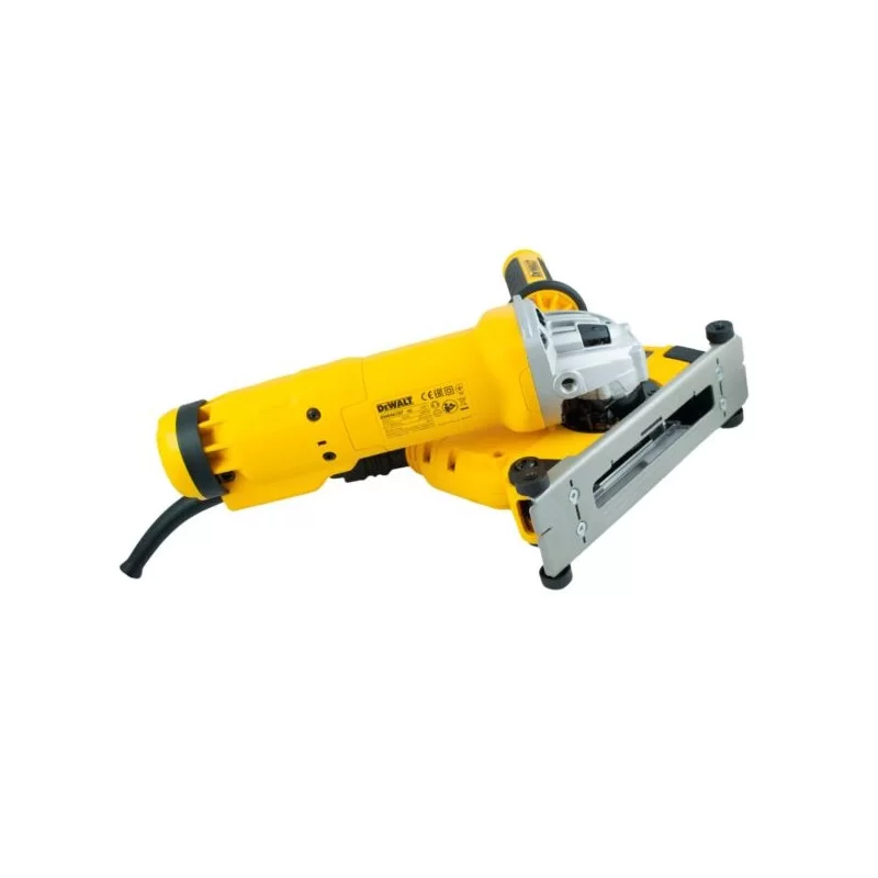Szlifierka kątowa z osłoną do cięcia betonu DeWALT DWE46107, sku osłony DWE46225 1400W 125mm + tarcza