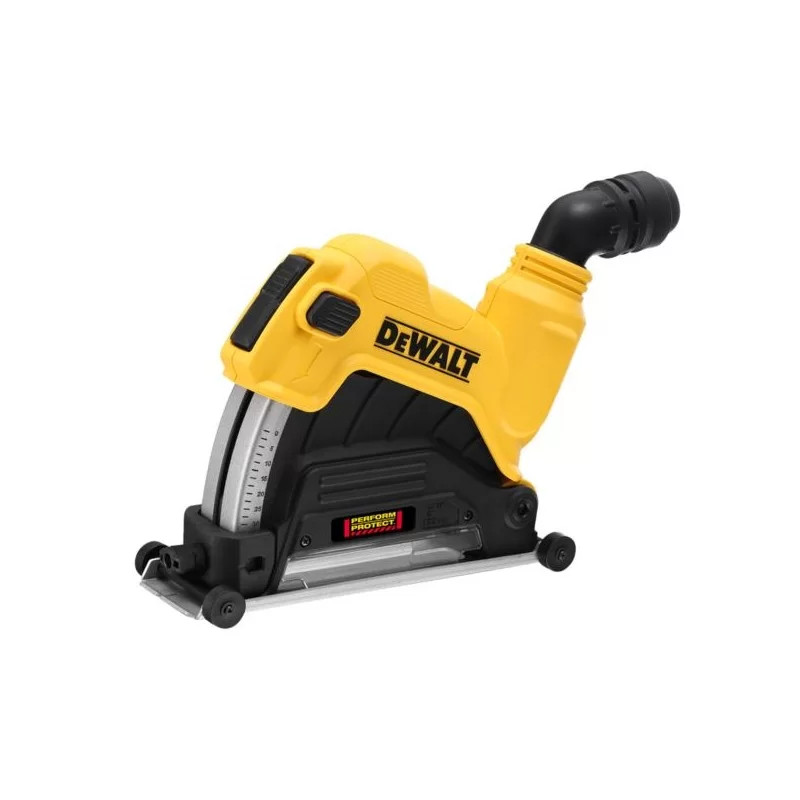 Szlifierka kątowa z osłoną do cięcia betonu DeWALT DWE46107, sku osłony DWE46225 1400W 125mm + tarcza