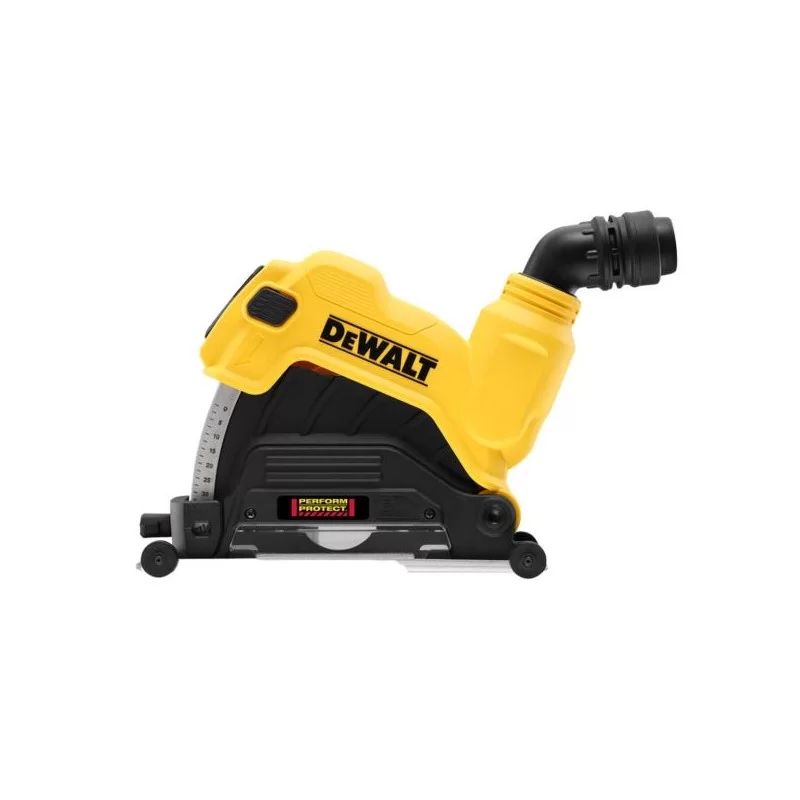 Szlifierka kątowa z osłoną do cięcia betonu DeWALT DWE46107, sku osłony DWE46225 1400W 125mm + tarcza