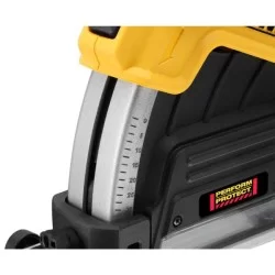 Szlifierka kątowa z osłoną do cięcia betonu DeWALT DWE46107, sku osłony DWE46225 1400W 125mm + tarcza