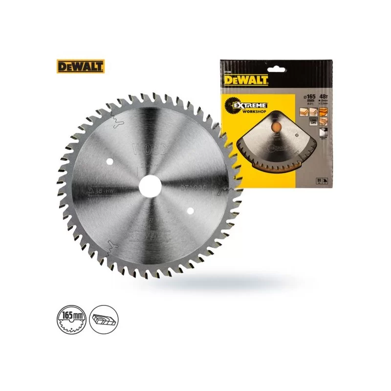 Piła tarczowa DEWALT DT1090 165x48zx20 z widią